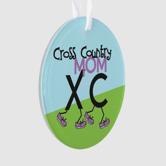 Cross Country XC Moeder Ornament (voorkant)