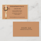 Cross Crown Church Visitekaartjes (Voorkant / Achterkant)