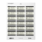 Cross dank je etiket (Full Sheet)