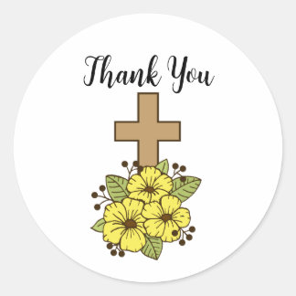 Cross dank u Sticker