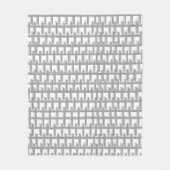 Cross Design fleece deken perfect voor een cadeau (Voorkant)