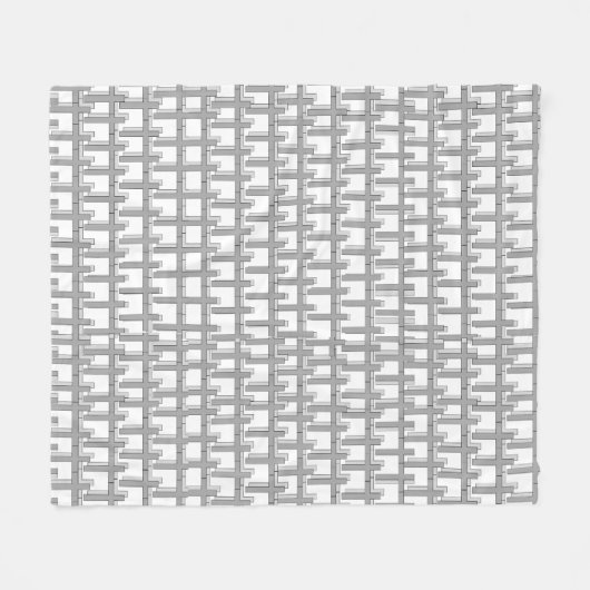 Cross Design fleece deken perfect voor een cadeau (Voorkant (Horizontaal))