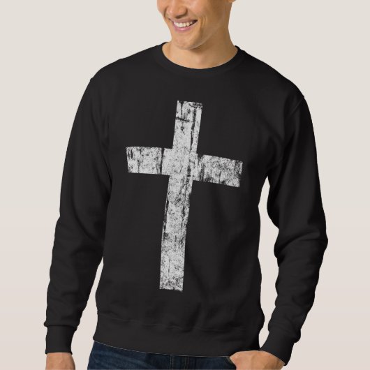 Cross Distressed Style Inspiron Christian Fai Trui (Voorkant)