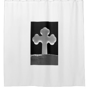 Cross Douchegordijn
