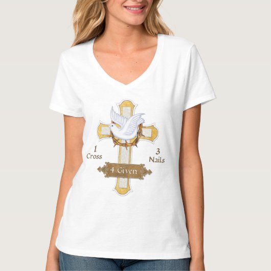 Cross Dove 4 gegeven T-shirt (Voorkant)