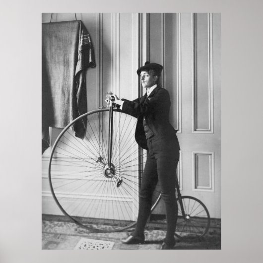 Cross-DPRD-fietser, jaren 1890 Poster (Voorkant)