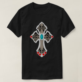 Cross  Edelstenen T-shirt