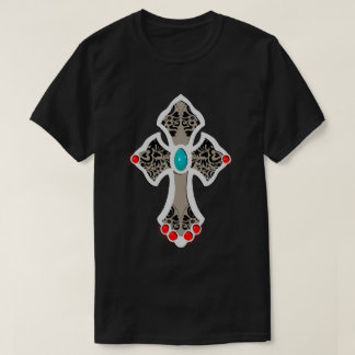 Cross Edelstenen T-shirt