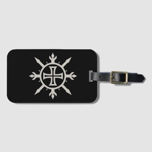 "Cross Emblem" trekkoordrugzak Bagagelabel (Voorkant (horizontaal))