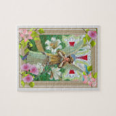 Cross en Angel Praying Legpuzzel (Horizontaal)