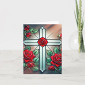 Cross en Roos Note Kaart (Voorkant)