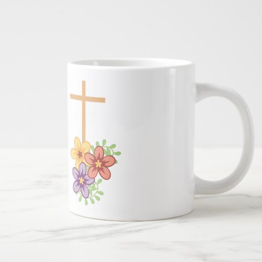 Cross - Extra grote koffie - mok (Rechts)