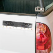 Cross Eyed Bumpersticker (Op Truck)