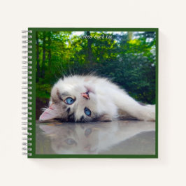 Cross-eyed cat notitieboek