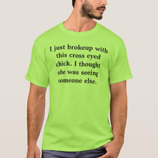 Cross Eyed Chick grapje T-shirt