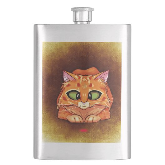 Cross Eyed Kat Heupfles (Voorkant)