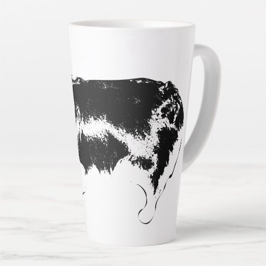 cross-eyed snackpatrouille latte mok (Rechterhoek)