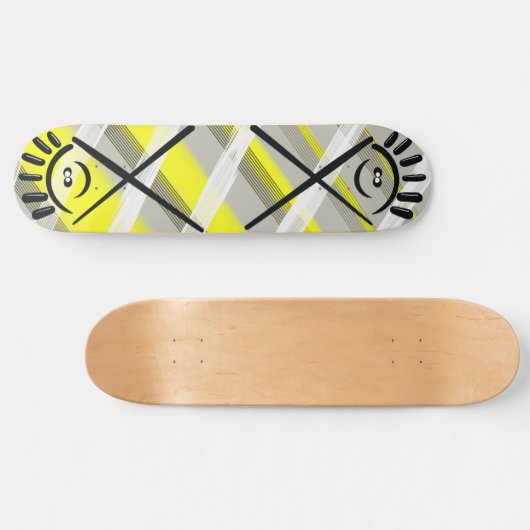 Cross Eyes – Minimal Urban Skateboard (Horizontaal)