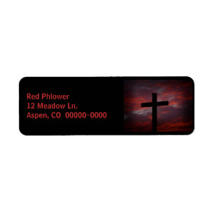 Cross Fade naar zwart Etiket