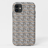Cross Filigree Design Pattern Case-Mate iPhone Case (Achterkant)