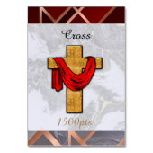 Cross Game Kaart (Achterkant)