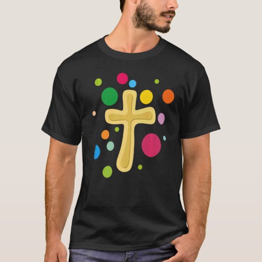 Cross God BijbelChristus Christelijk T-shirt (Voorkant)