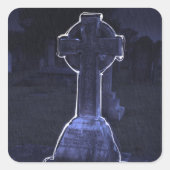 Cross Gravestone Stickers (Voorkant)