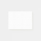 Cross Grid Grafiek Nota's Post-it® Notes (Voorkant)