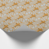 Cross Grill Pattern Cadeaupapier (Hoek)