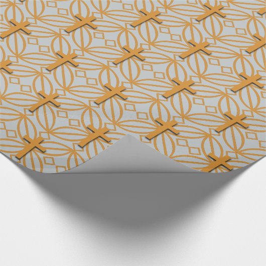 Cross Grill Pattern Cadeaupapier (Hoek)