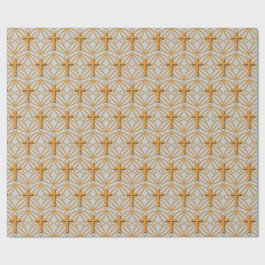 Cross Grill Pattern Cadeaupapier (Vlak)
