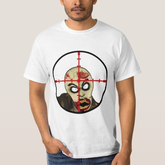 Cross Hair Zombie T-Shirt (Voorkant)