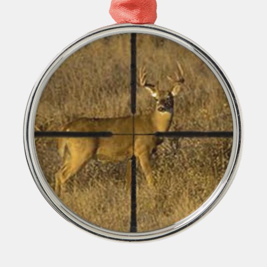 CROSS HAIRS. METALEN ORNAMENT (Voorkant)