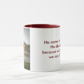 Cross, hij kwam een schuld betalen Hij deed nee... Mok (Midden)