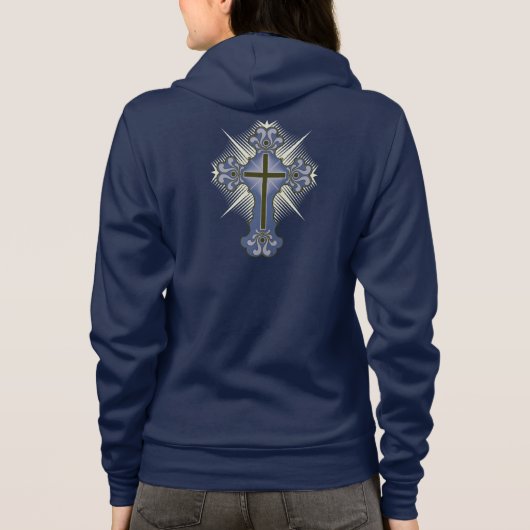 Cross Hoodie (Achterkant)