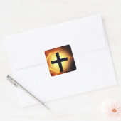 Cross in Space Sticker (Envelop)