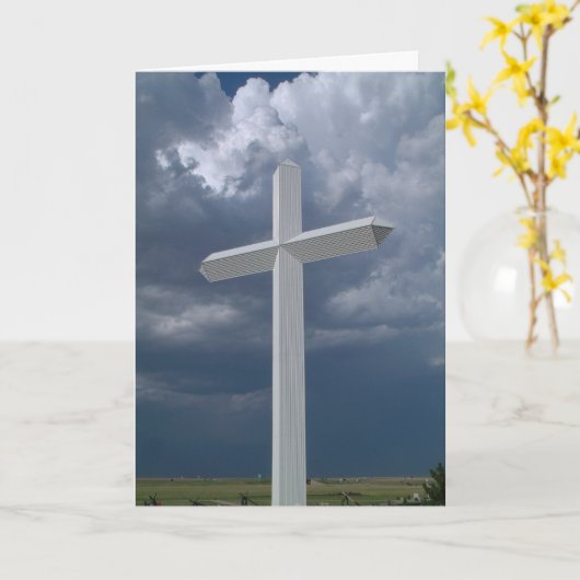 Cross Kaart (Gele Bloem)