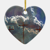 Cross Keramisch Ornament (Voorkant)