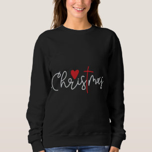 Cross-Kerstcute X-Mas Pajama Christelijk Jezus Trui