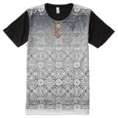Cross Lace-up All-Over-Print T-shirt (Voorkant)