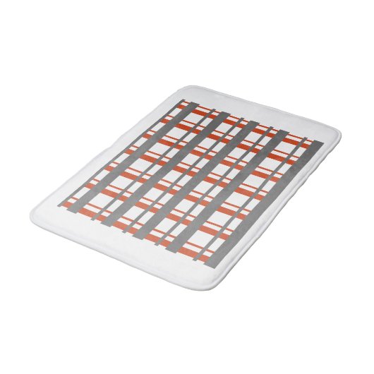 "Cross Line Pattern Bathmat – Modern Geometrisch Badmat (Gekanteld)