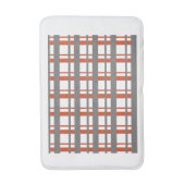 "Cross Line Pattern Bathmat – Modern Geometrisch Badmat (Voorkant Verticaal)