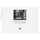 Cross-Love Rosslyn Chapel Kaart (Achterkant Horizontaal)