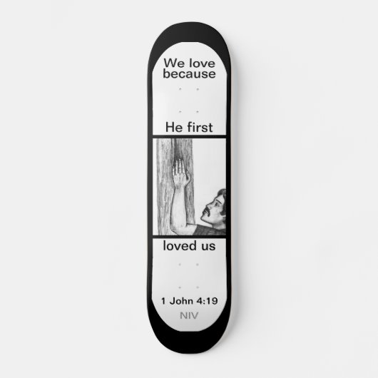 Cross Love skateboard (Voorkant)