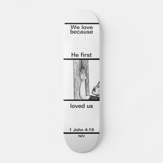 Cross Love skateboard (Voorkant)