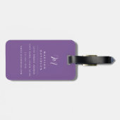 Cross Luggage Tag Bagagelabel (Achterkant horizontaal)