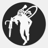 Cross Man Sticker (Voorkant)