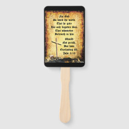 Cross & Manger voor John 3vs16 Handwaaier