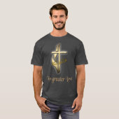 Cross-mannen Christelijke t-shirts (Voorkant volledig)