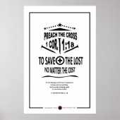 Cross Message Poster (Voorkant)